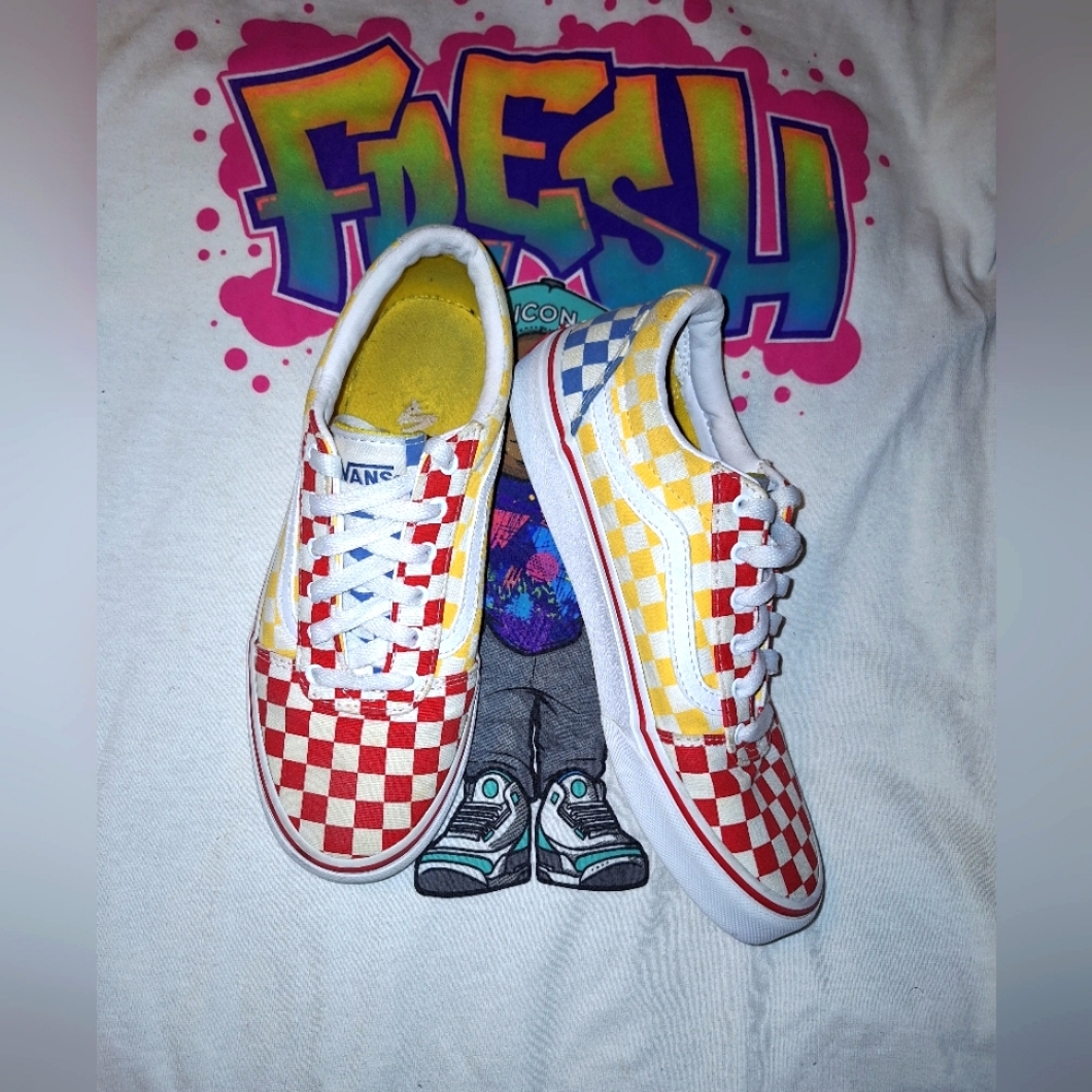 Vans Classic "Checkerboard multicolor"